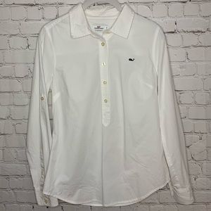 Vineyard Vines Half Button Popover Shirt